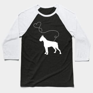 dog cute boxers heart Baseball T-Shirt